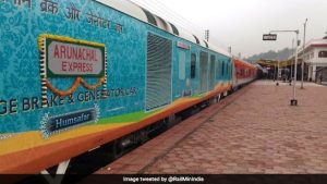 Arunachal Express connecting Naharlagun-Anand Vihar flagged off
