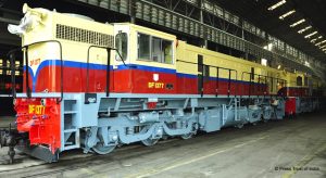 Indian hands over 18 locomotives to Myanmar