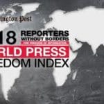 India ranks 138th in World Press Freedom Index 2018