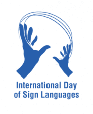International Day of Sign Languages: 23 September