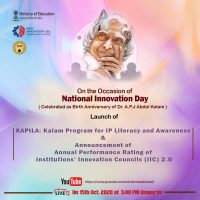 Government launches Institution’s Innovation Council (IIC) Program  
