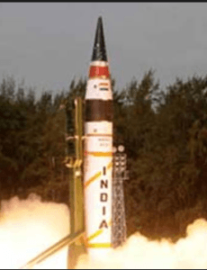 Nuclear Capable Agni-IV successfully test-fired