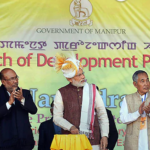 PM Modi inaugurated developmental works in Manipur