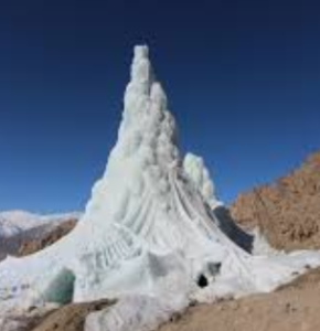 Special Stamps on Ice Stupa Released
