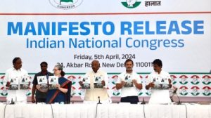 National Congress Party releases Manifesto for LS election