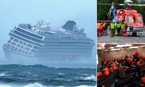 Norway Luxury cruise stuck in storm: Passengers air lifted