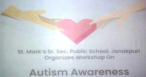 Autism awareness walk organised in Janakpuri
