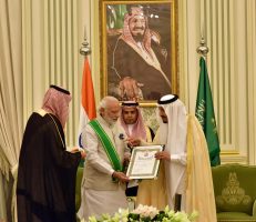 UAE confers Narendra Modi with Zayed Medal