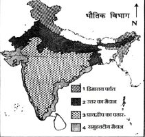 भारत का प्राकृतिक विभाजन