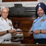 ACM BS Dhanoa receives Baton of Chairman COSC