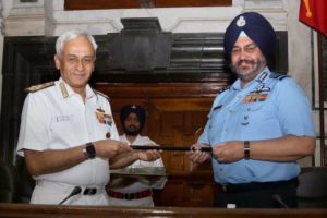 ACM BS Dhanoa receives Baton of Chairman COSC