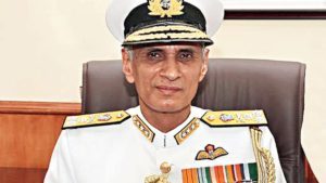 Indian Naval chief on a four-day visit to Sri Lanka