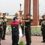 Defence Minister lights Victory Flame to Mark 20 Years of Kargil War