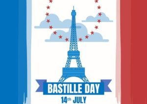 14 July: French Bastille Day celebrated