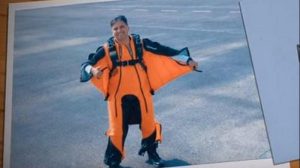 IAF’s Tarun Chaudhri became 1st pilot to do Wingsuit Skydive Jump