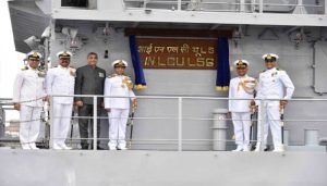 Landing Craft Utility L-56 Commissioned into Indian Navy