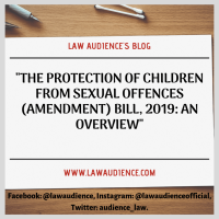 POCSO (Amendment) Bill, 2019
