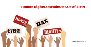 The Protection of Human Rights (Amendment) Bill, 2019