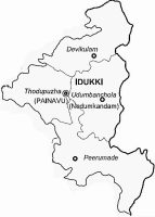 इडुक्की जिला, केरल
