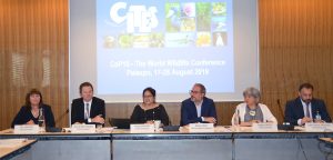 CoP18 of CITES held in Geneva