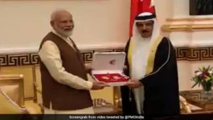 PM Modi conferred King Hamad Order of the Renaissance by Bahrain