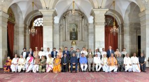 President awards certificate of honour and Maharshi Badrayan Vyas Samman for 2019