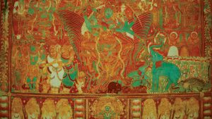 द्रविड़ भित्ति चित्र