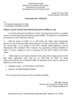 Commerce Ministry launches Steel Import Monitoring System