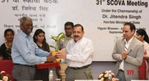 Dr. Jitendra Singh chaired 31st SCOVA meeting