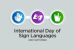 September 23: International Day of Sign Languages observed