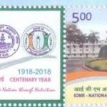Postal Stamp on National Institute of Nutrition released