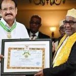 The Order of the Green Crescent: awarded to Vice President M Venkaiah Naidu