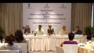 MSDE launches Mahatma Gandhi National Fellowship Programme with IIM Bangalore