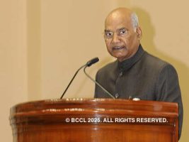 Prez Kovind presents colours to Army Aviation Corps in Nashik