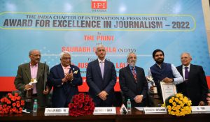 NDTV wins International Press Institute India award for Excellence in Journalism