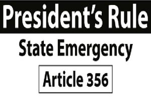 What is Article 356?