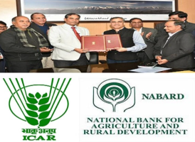 ICAR and NABARD sign MoU to develop Climate Resilient Technologies for farmers