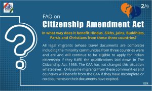 FAQs: Citizenship (Amendment) Bill, 2019