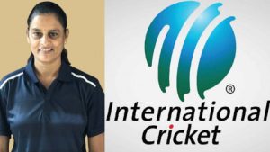 G.S Lakshmi became the First Female Match Referee to oversee a Men’s One-Day International