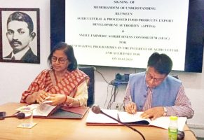 Agricultural & Processed food products Export Development Authority signs MoU with SFAC