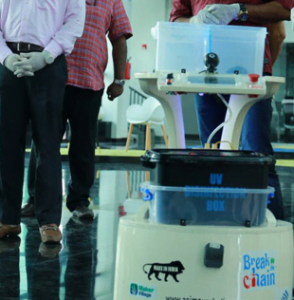 Karmi Bot Launched in Kerala Hospital