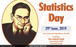 29th June: National Statistics Day
