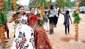 Odisha Celebrates Raja Parba festival