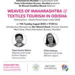 EK Bharat Shreshtha Bharat Webinar on ‘Maharshtra Weaves and Odisha Textiles’ held