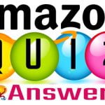 Amazon Quiz Answers – 21 November, 2020