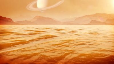 Kraken Mare in Titan is 1000 feet deep