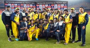 तमिलनाडु ने सैय्यद मुश्ताक अली T-20 ट्रॉफी जीती
