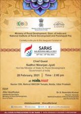 Saras Aajeevika Mela-2021 Starts at Noida Haat
