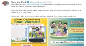 पीएम मोदी ने ‘Exam Warriors’ के नए संस्करण का अनावरण किया