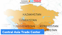 Central Asia: Uzbekistan, Kazakhstan trans-border trade center